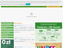 Tablet Screenshot of bssantok.pl